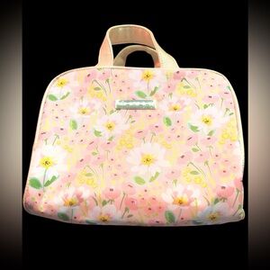 Tahari floral print 2 piece set bag